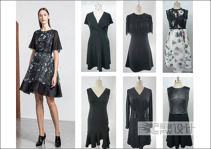 作品集 - 成品照 前公司风格下的服装设计范例